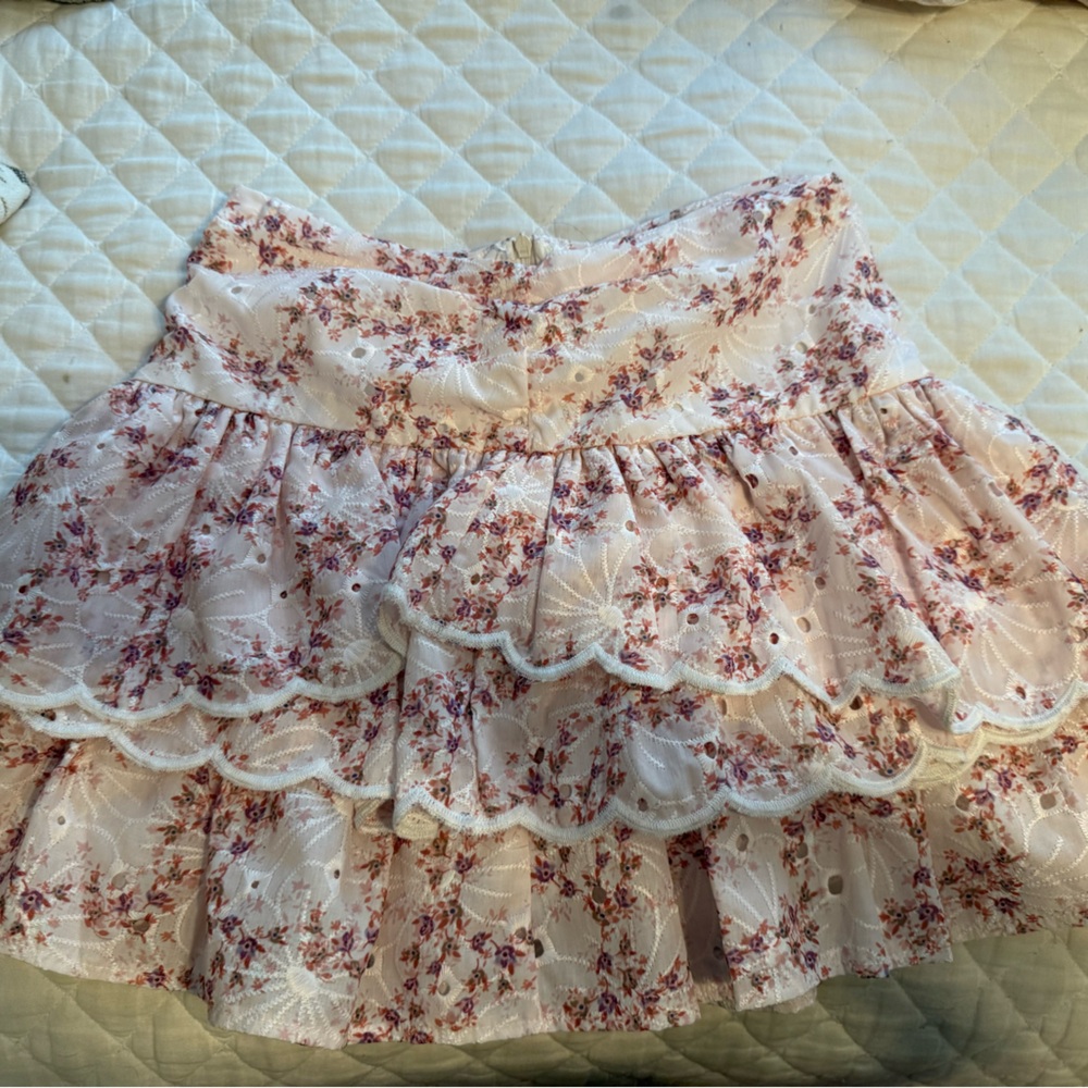 Floral Lace Skirt